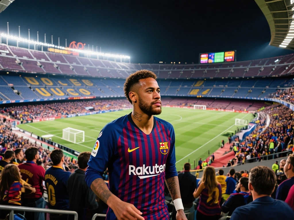 巴萨为情怀押注内马尔，欲借其重振新诺坎普票房？